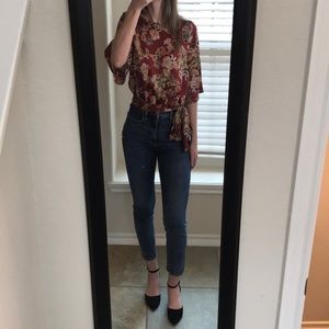 Isla Maude Floral Blouse